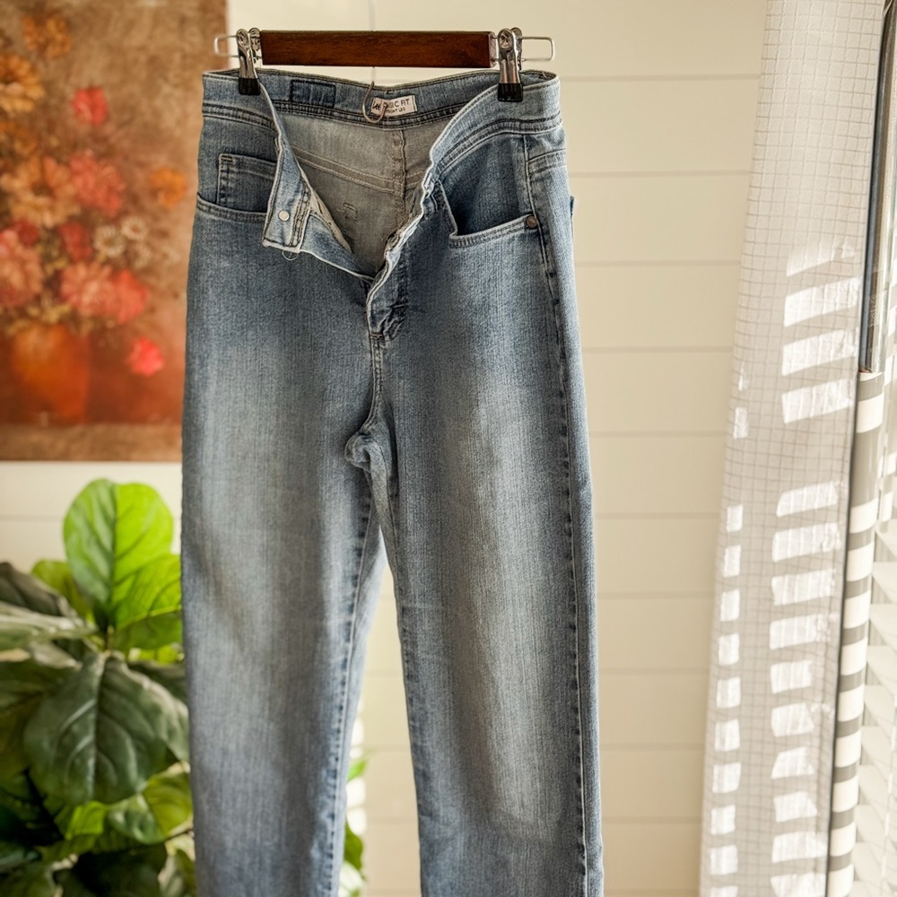 Lee Light Blue Straight Leg Jeans